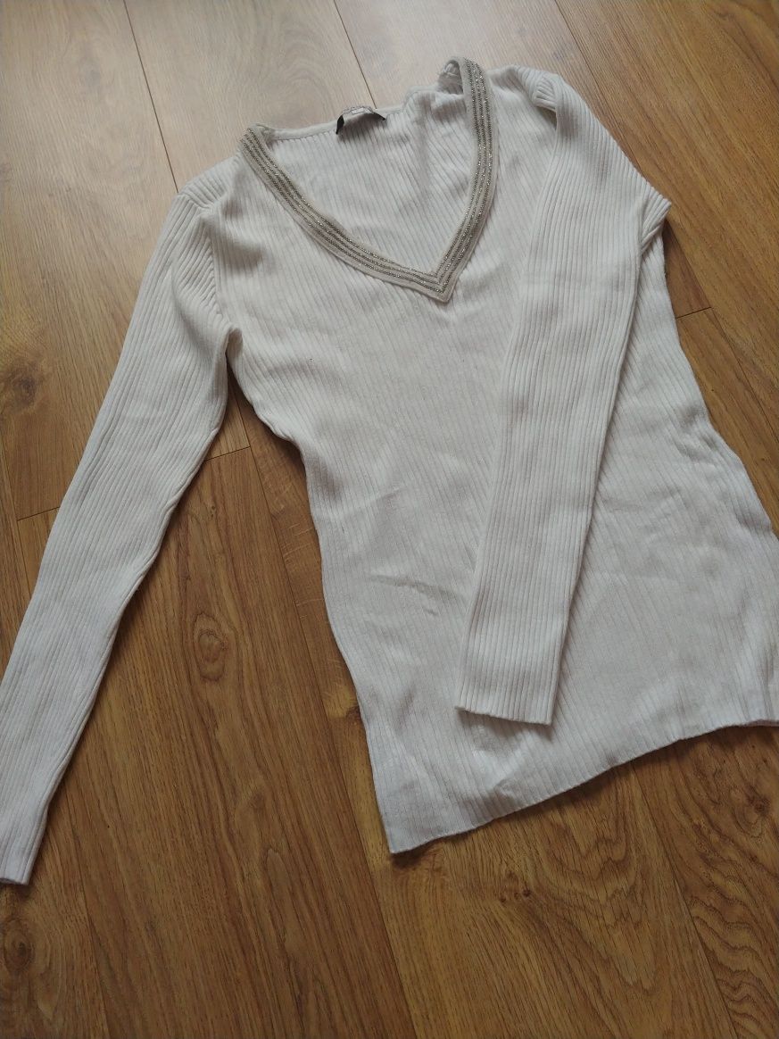 Sweter biały r. M