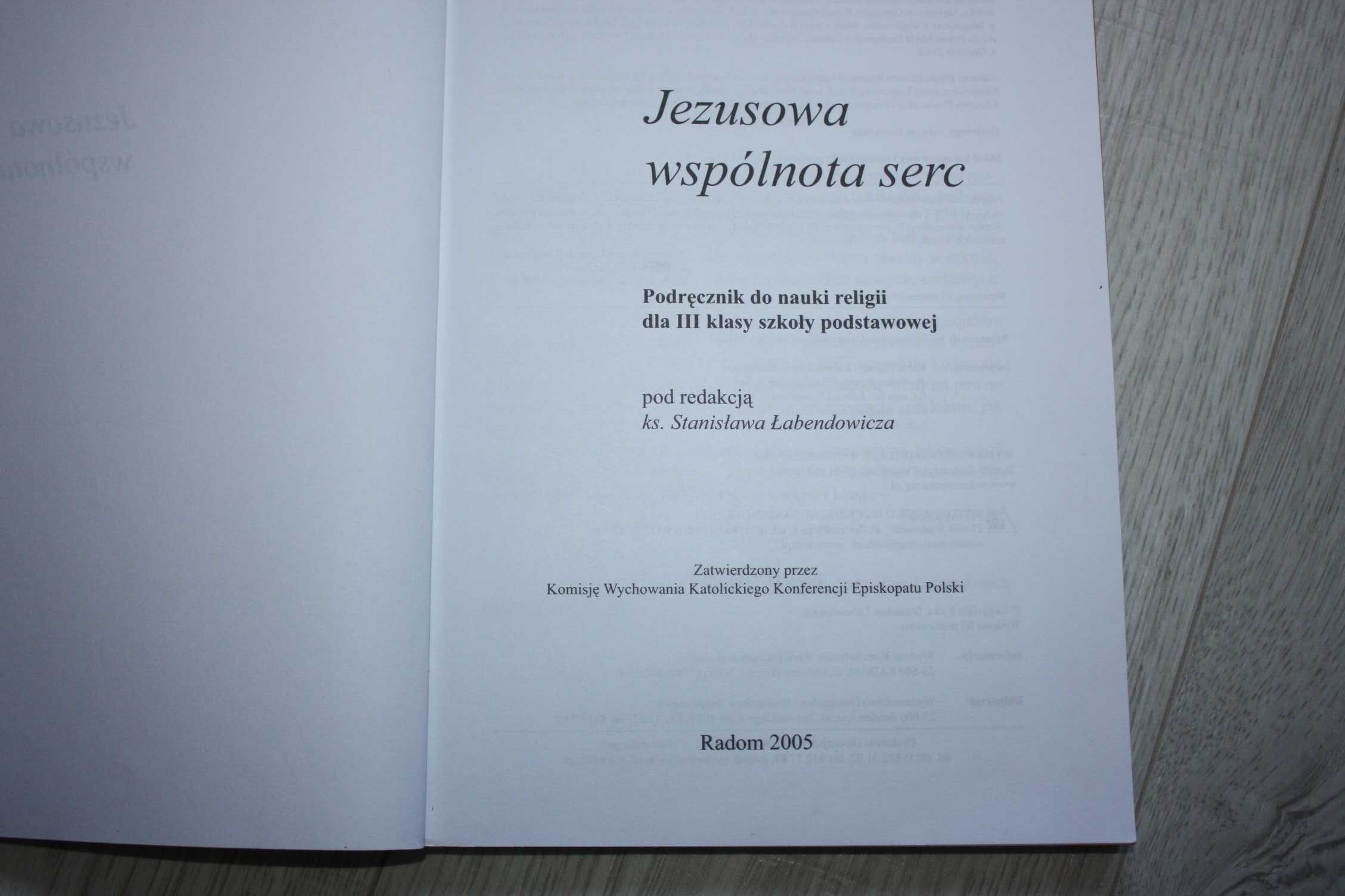 Jezusowa wspólnota serc Religia klasa 3