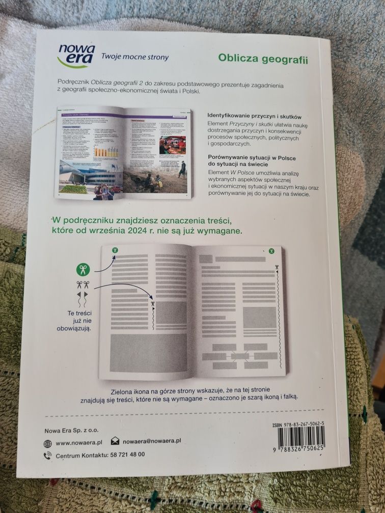 Książka do geografi