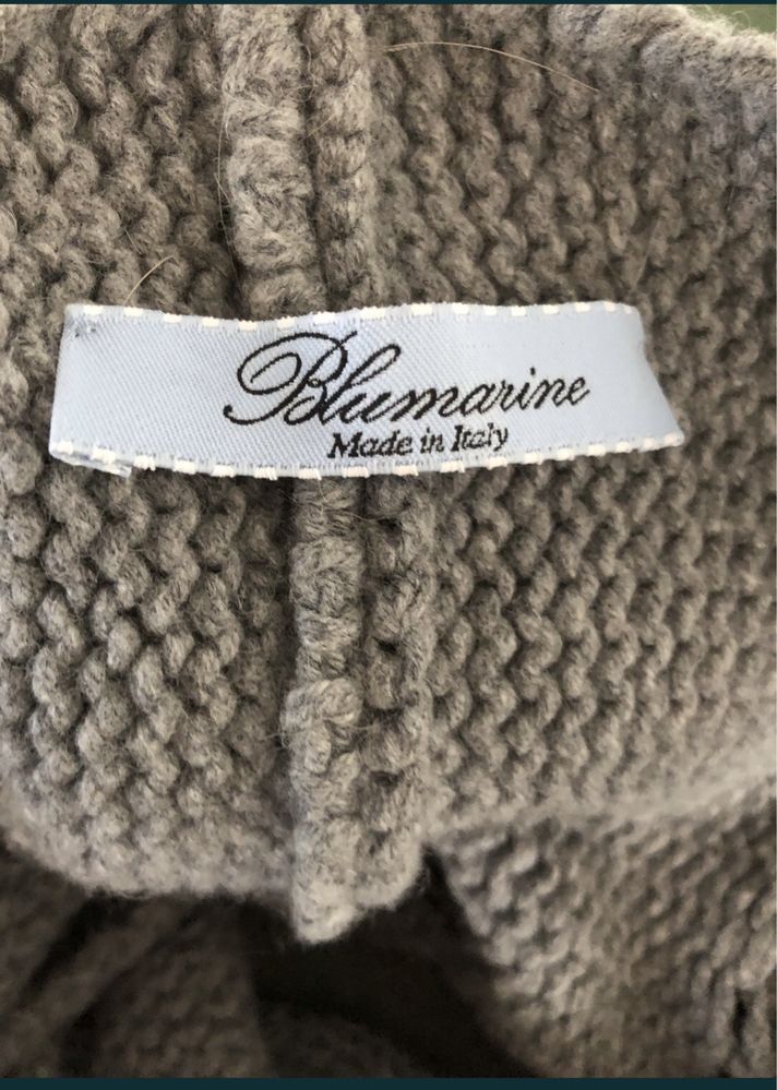 Blumarine оригинал снуд шерсть мех.