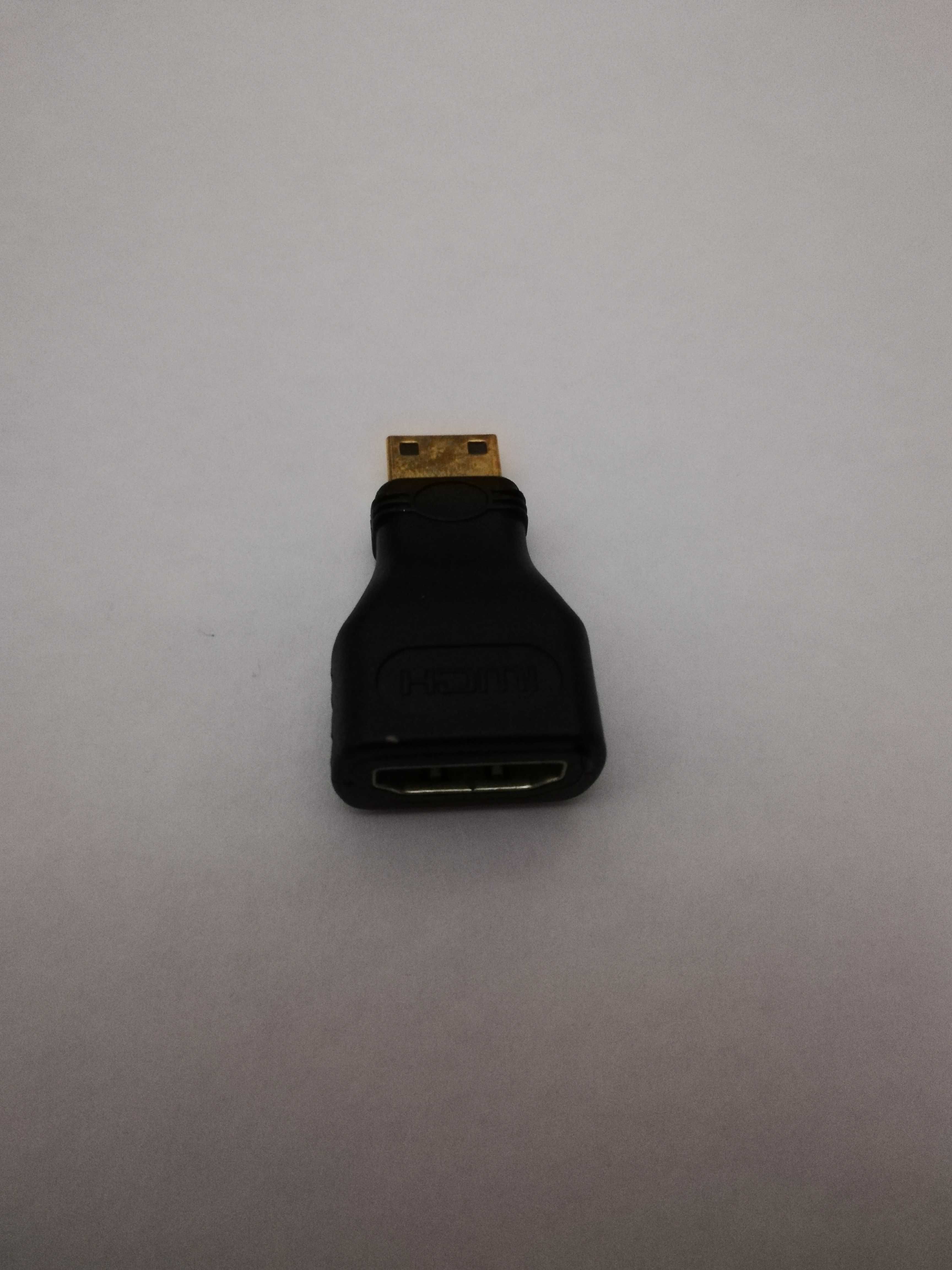 Adaptador Mini HDMI macho para HDMI fêmea *NOVO*