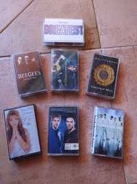 Cassetes Brian Adams, Duran Duran, Britney Spears, Backstreet boys, et