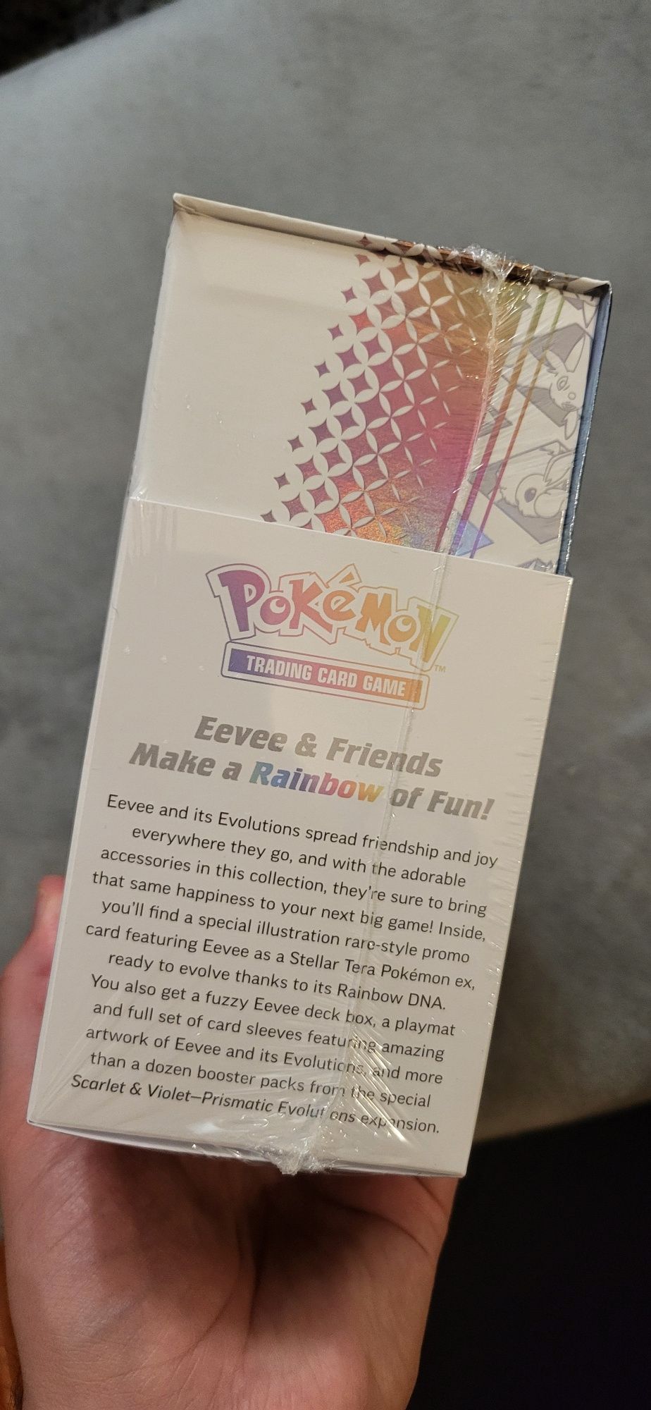 prismatic evolutions evee super premium collection box english