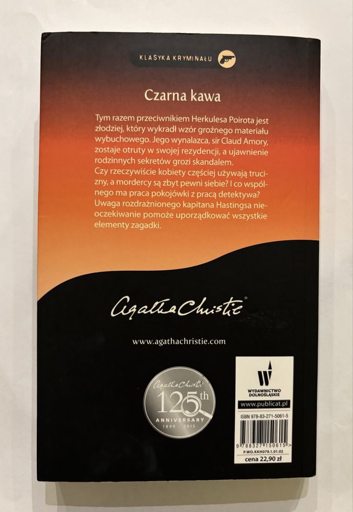 Agata Agatha Christie Czarna Kawa
