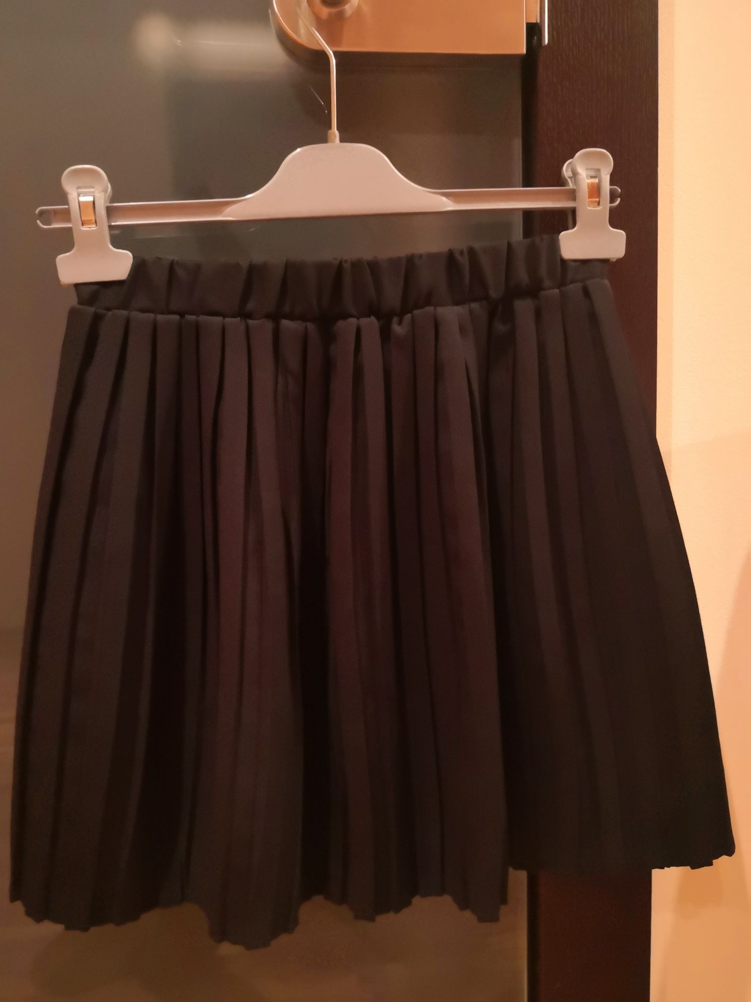 Spódnica plisowana czarna Shein