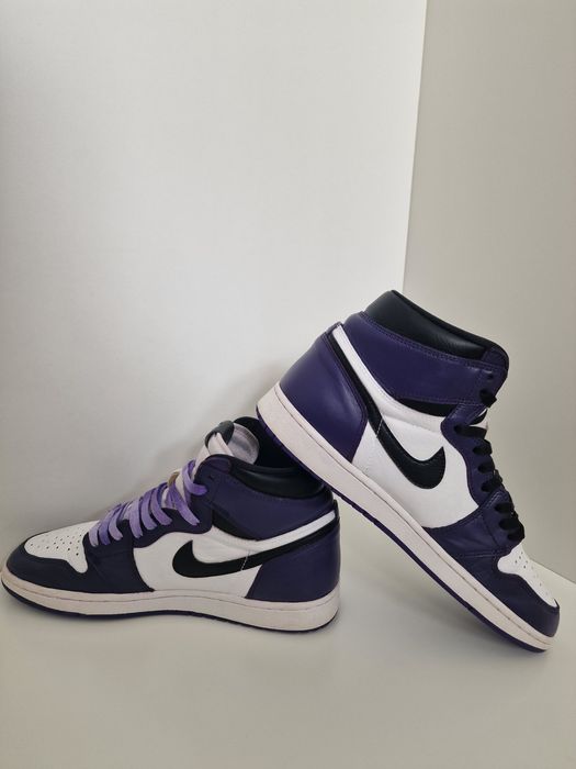 Air Jordan 1 High Court Purple – (Recondicionados Premium)