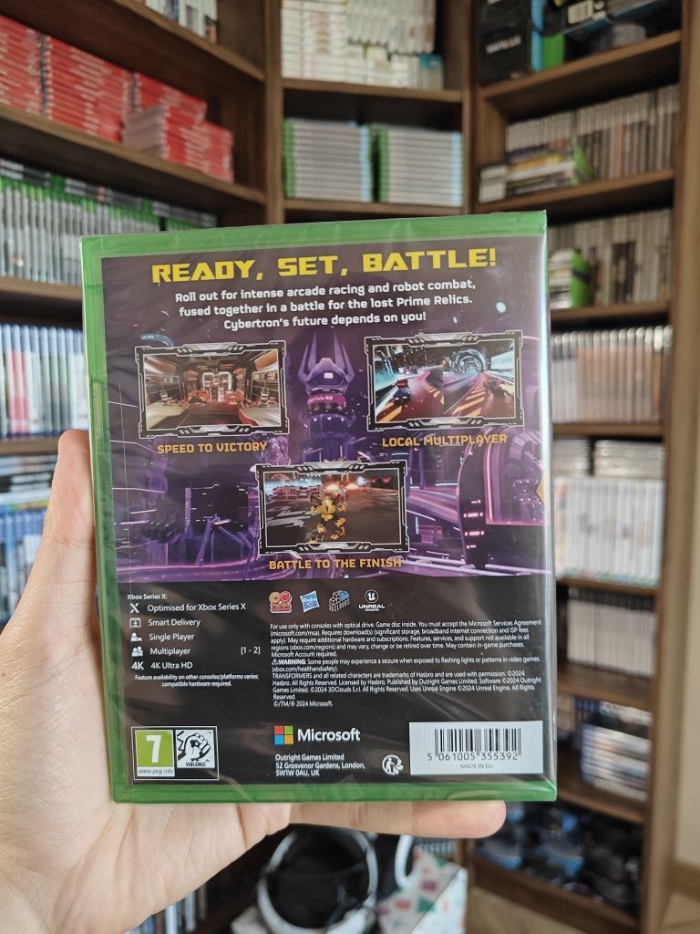 Xbox Transformers Galactic Trials Nowa