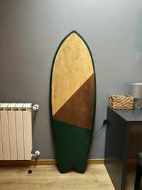 Fish Surf Board (wood,madeira)