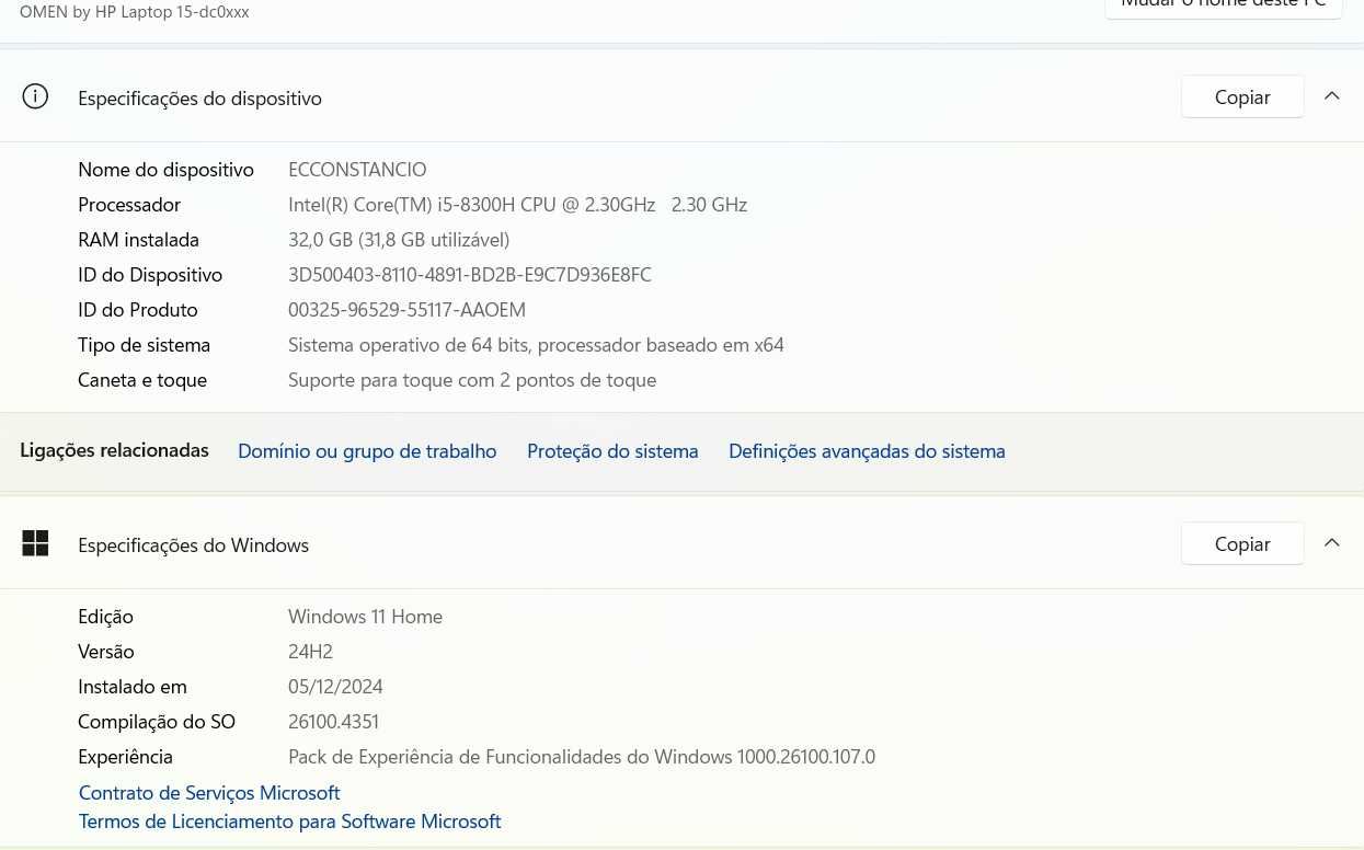 OMEN by HP – Portátil Gaming de Alto Desempenho | 32 GB RAM | i5-8300H