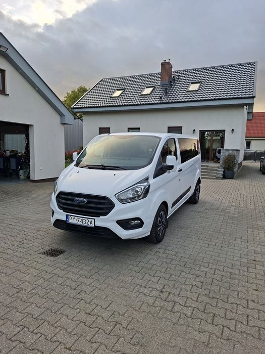 Ford Transit Custom 9 osobowy bezwypadkowy Poznań