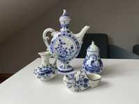 porcelana holenderska Herman Jansen Schoonhoven Delft Plateelbakkerij