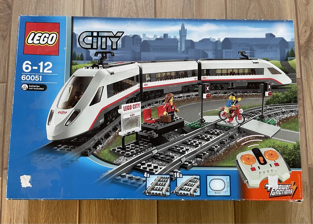 Lego city 60051 Superszybki pociąg pasażerski