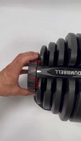 гантеля регульована вага до 40 кг на підставці 17 в 1 гантелі розбірні