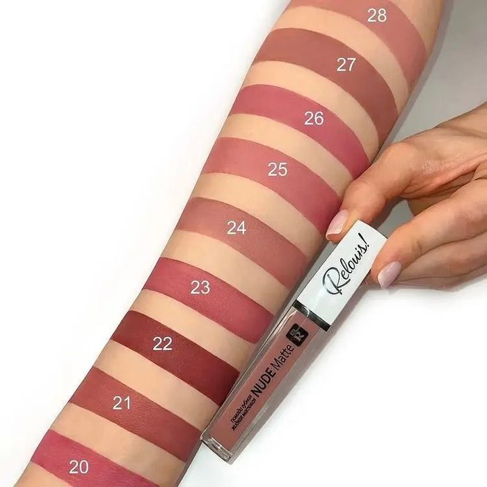 Матова помада NUDE MATTE COMPLIMENTI Relouis.