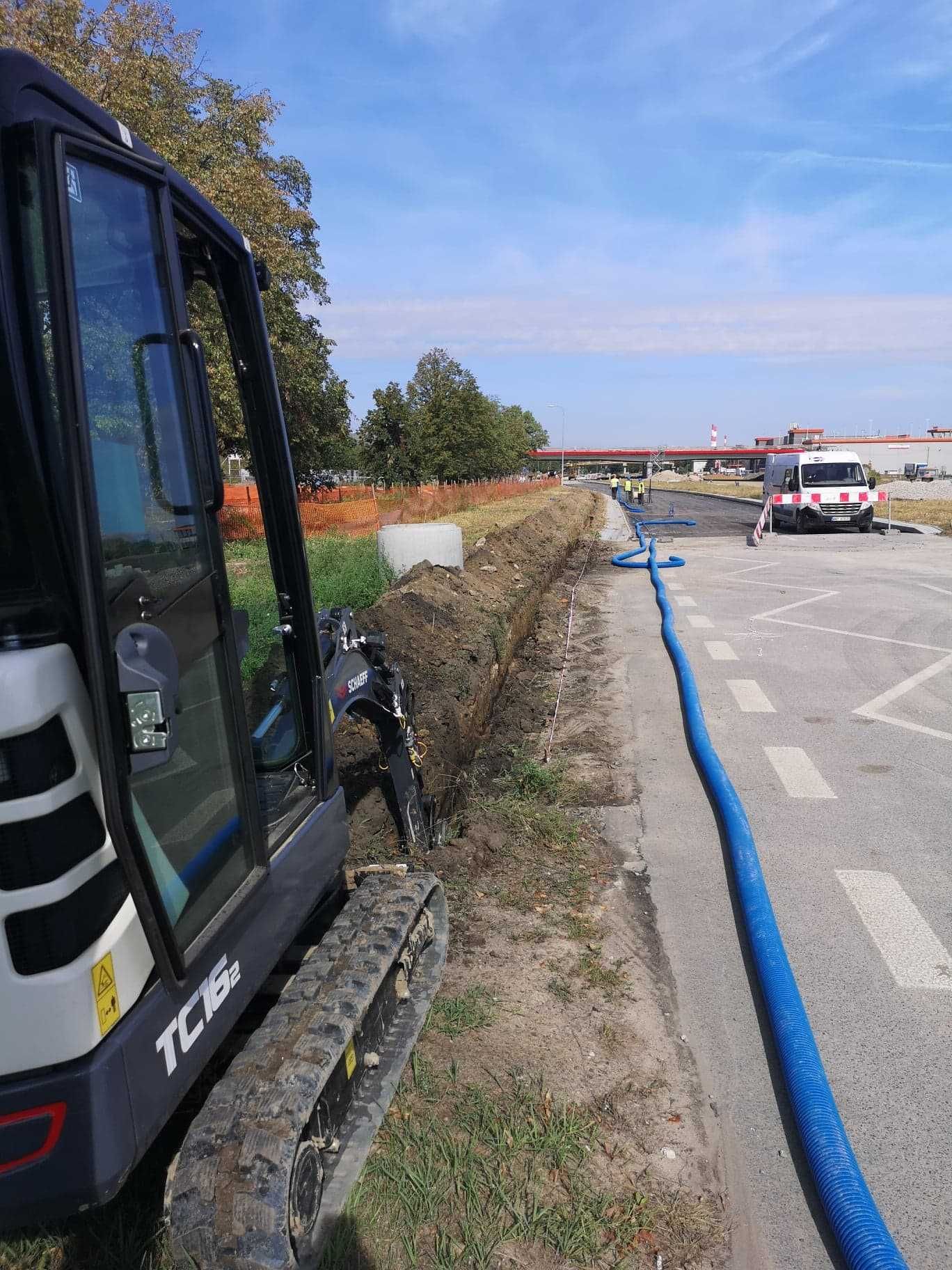 TERMIN DZIŚ/JUTRO Usługi Minikoparka Wynajem minikoparki koparka