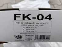 Filtr powietrza FK-04 do odkurzacza FK-04 KARCHER, nie używany, nowy.