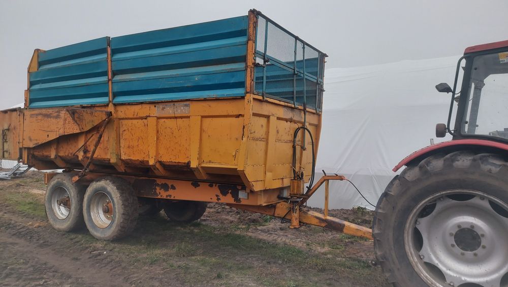 Przyczepa skorupowa Rolland 12 ton tandem