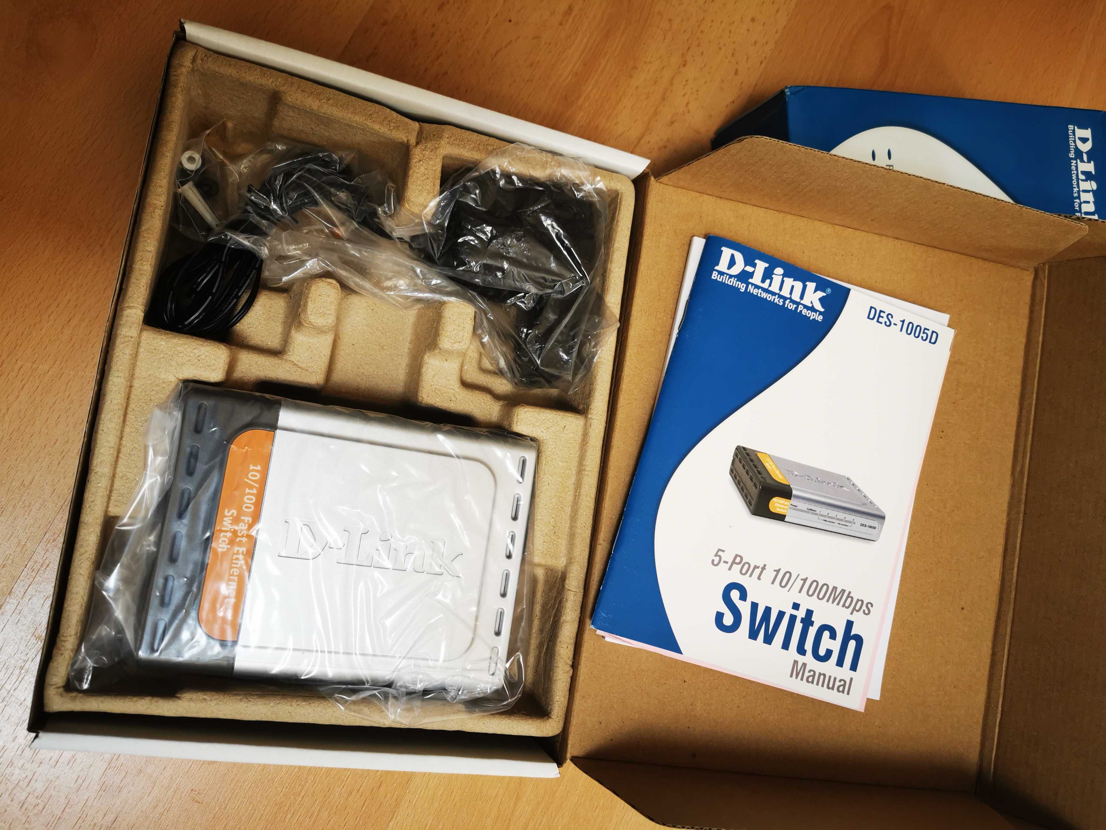 Switch D-Link 5 portas