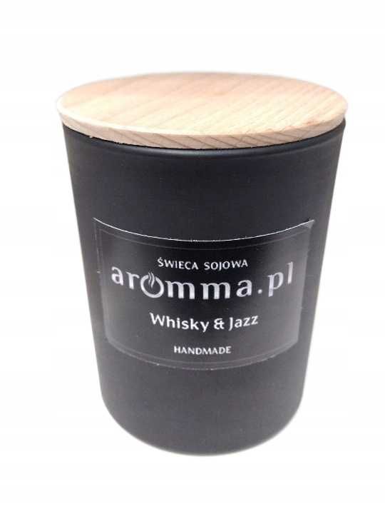 Świeca sojowa Whisky & Jazz 300 ml Aromma