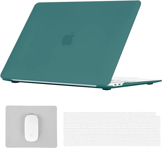 zestaw, etui 3 w 1 blueswan do  macbooka pro 13 zielone
