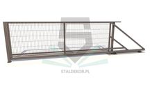 Brama przesuwna panelowa 4/1,5m panel fi5. Transport. Producent.