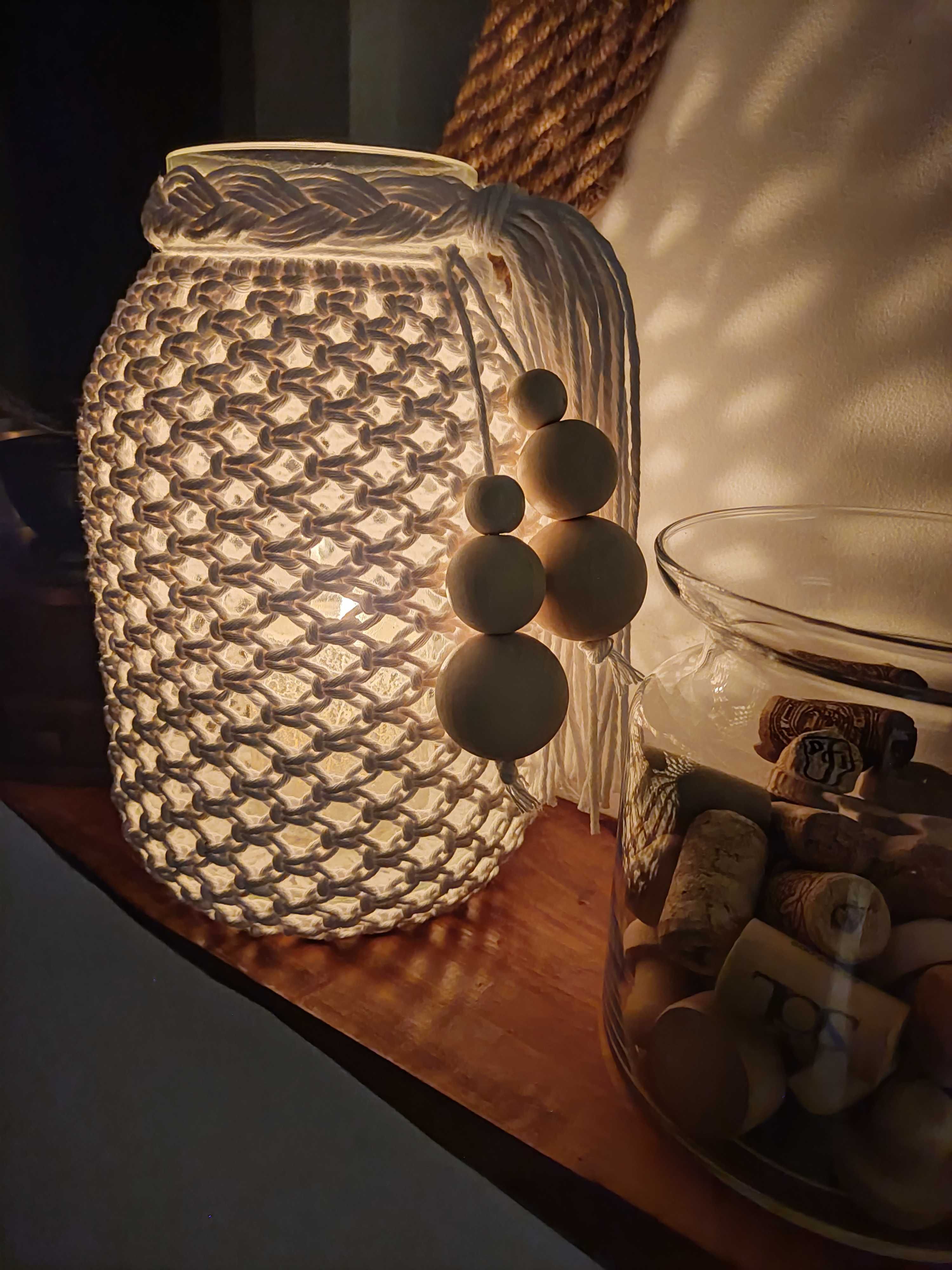 Dekoracyjny lampion w stylu Boho