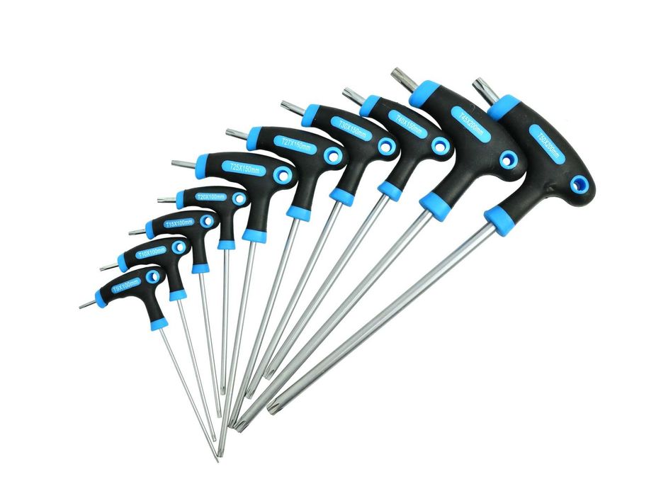 Набор отверток Torx Т-образного типа Т9-Т50 10 шт G30591