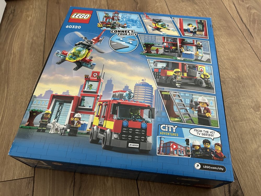 LEGO 60320 City - Remiza strażacka
