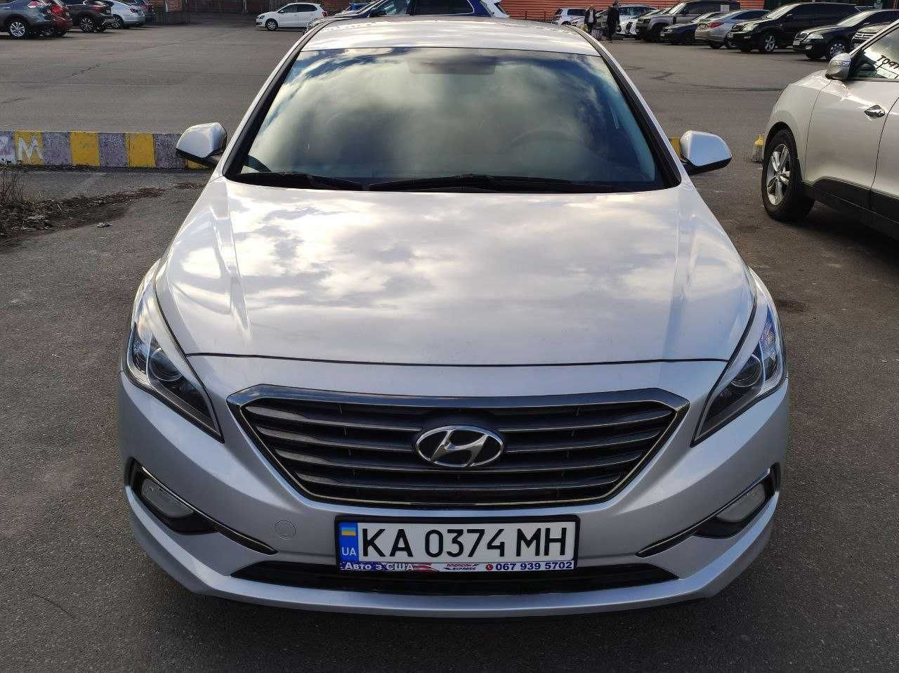 Hyundai Sonata 2016 LFсірого кольору