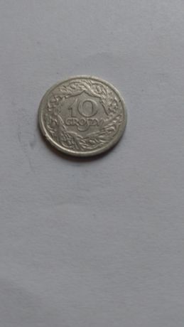 Moneta 10 groszy 1923 rok