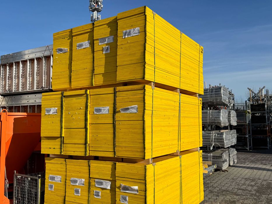 Płyta szalunkowa świerkowa trójwarstwowa okuta premium