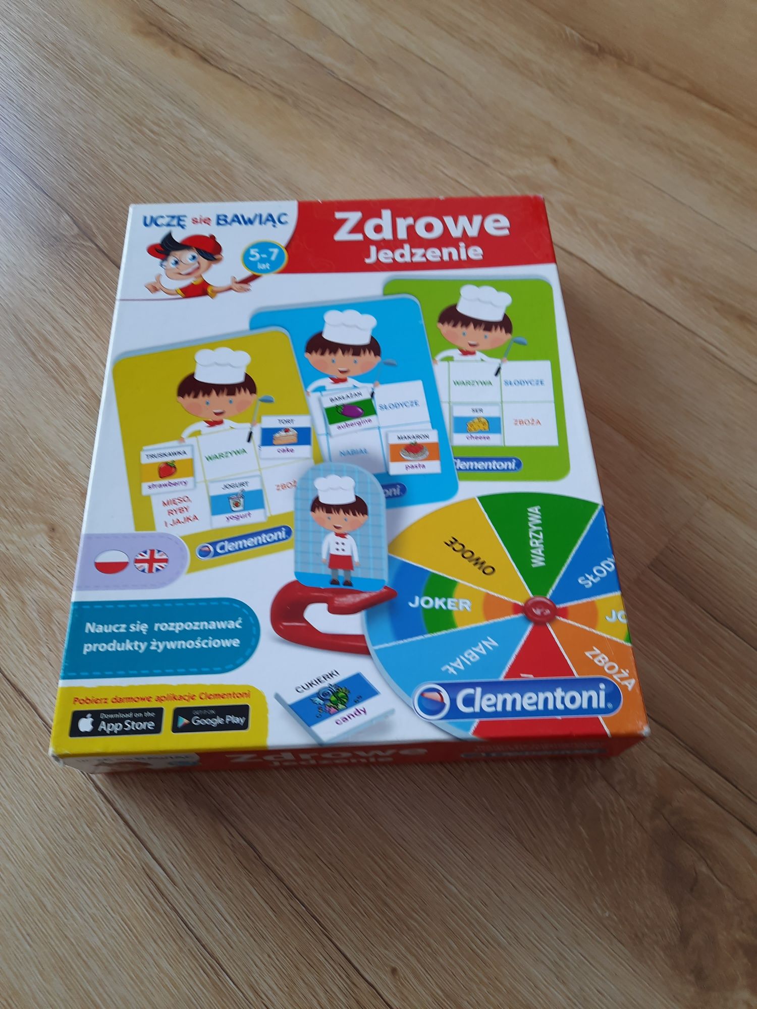 Gra Clementoni "Zdrowe Jedzenie"