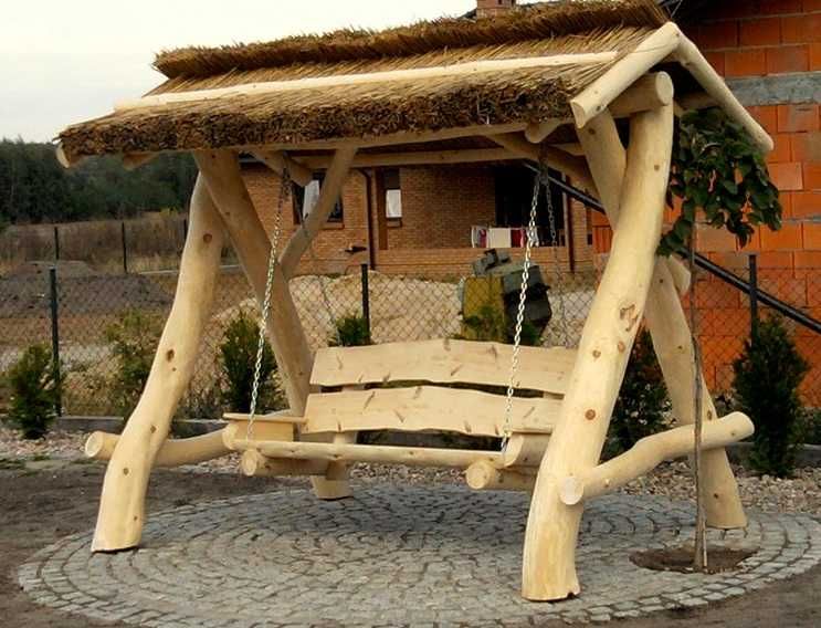 Meble ogrodowe ,drewniane ,plac zabaw,huśtawka.stół ,ława