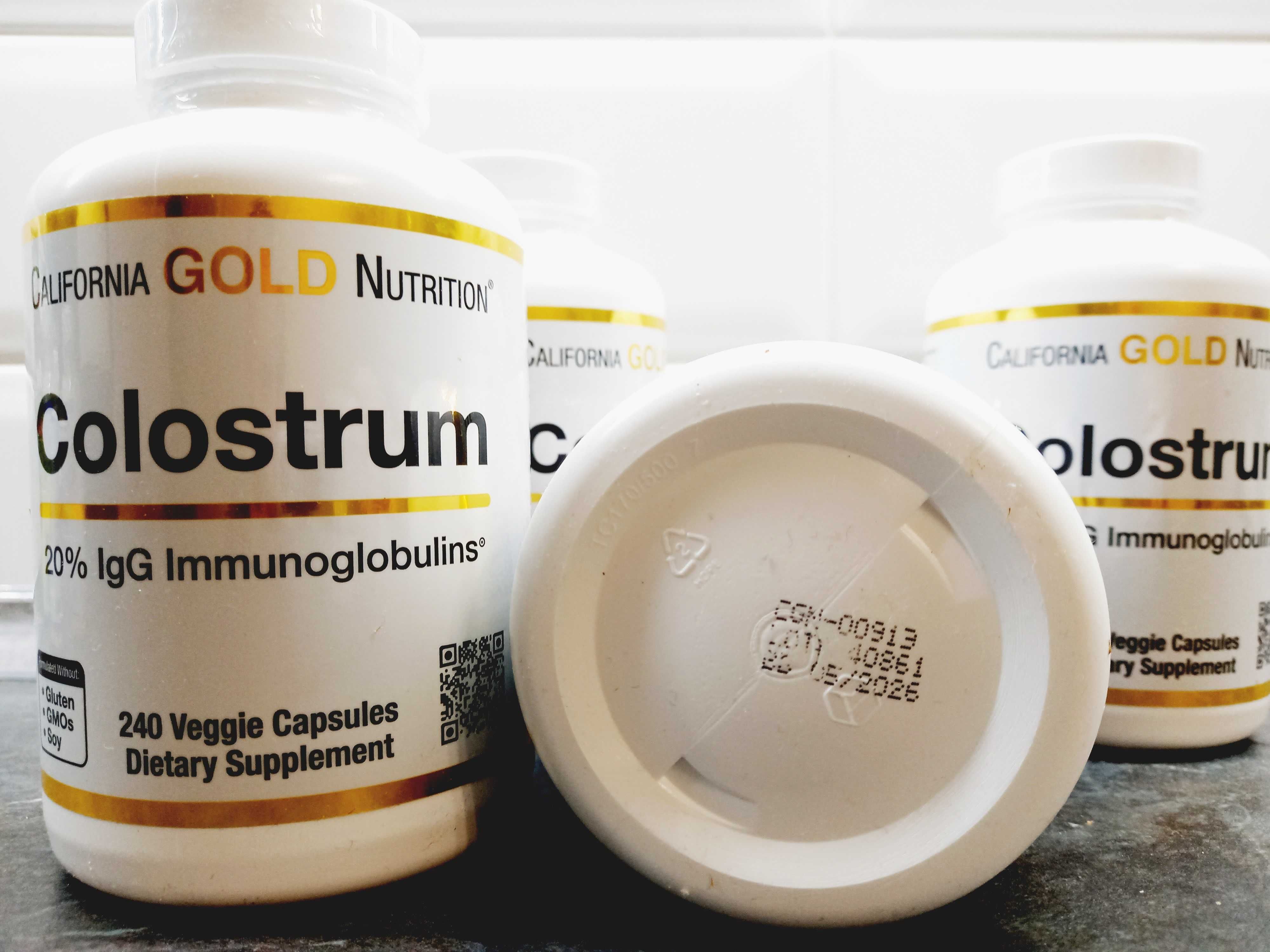 CGN, Colostrum (240 капс.), колострум, молозиво