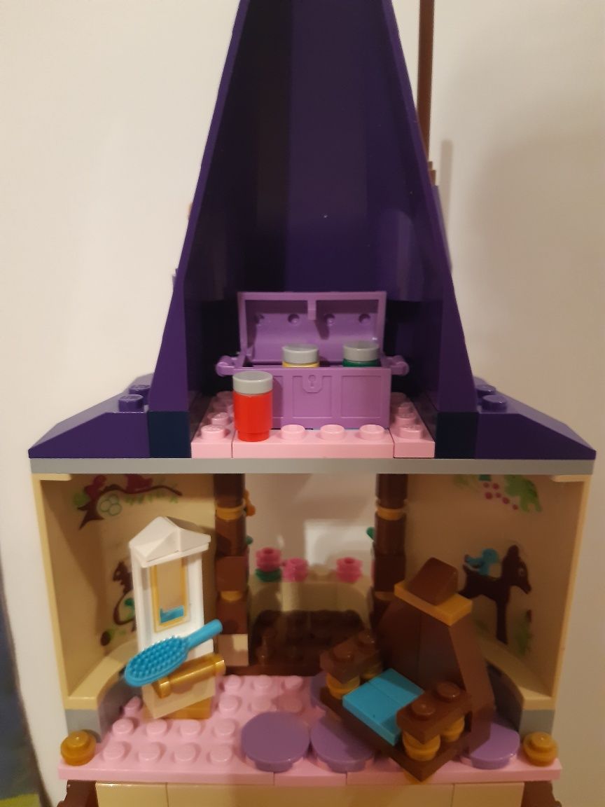 Kompletne Lego Disney Princess 41054 Wieża Roszpunki Roszpunka kameleo