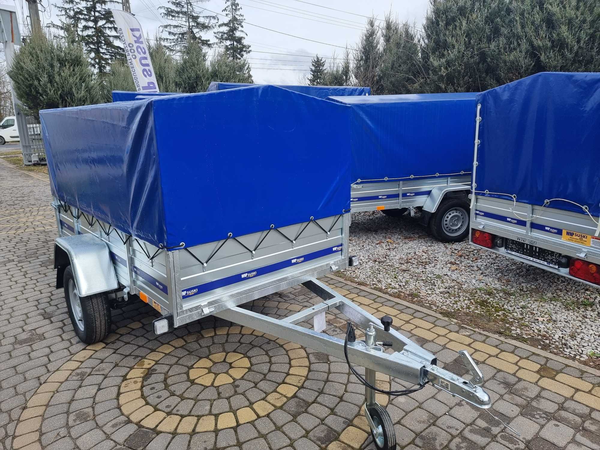 Przyczepka Suski 225x125x100 Resor+Amortyzator Solidna Dostawa