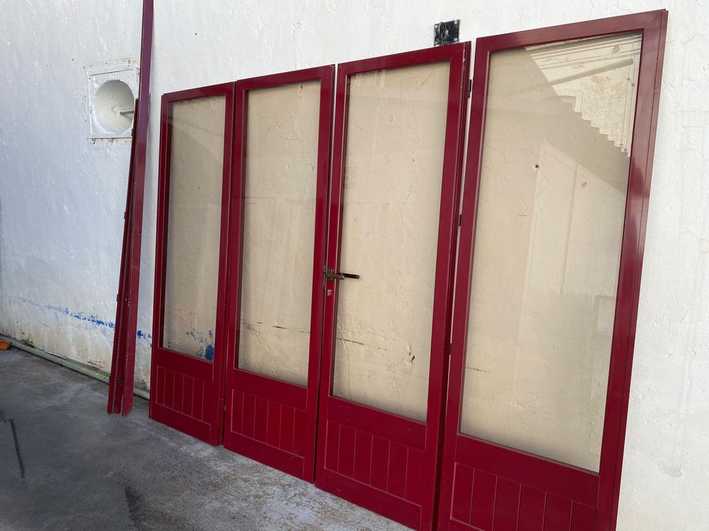 Portas de aluminio