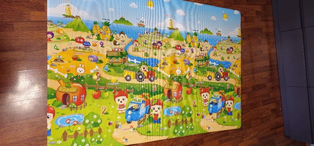 Килимок Fruit Farmи, большой игровой ковер
