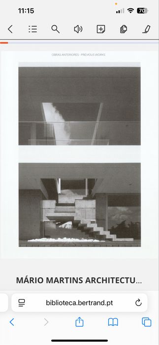 Livro DUO Arquitecto M. Martins - NOVO