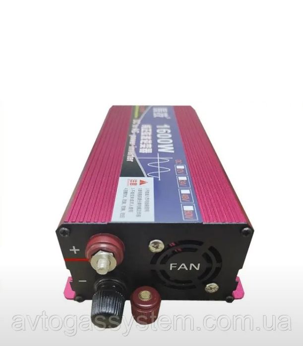 Інвертор(Преобразователь)220В-24/48B  чистий синус 800W/1600W/2600