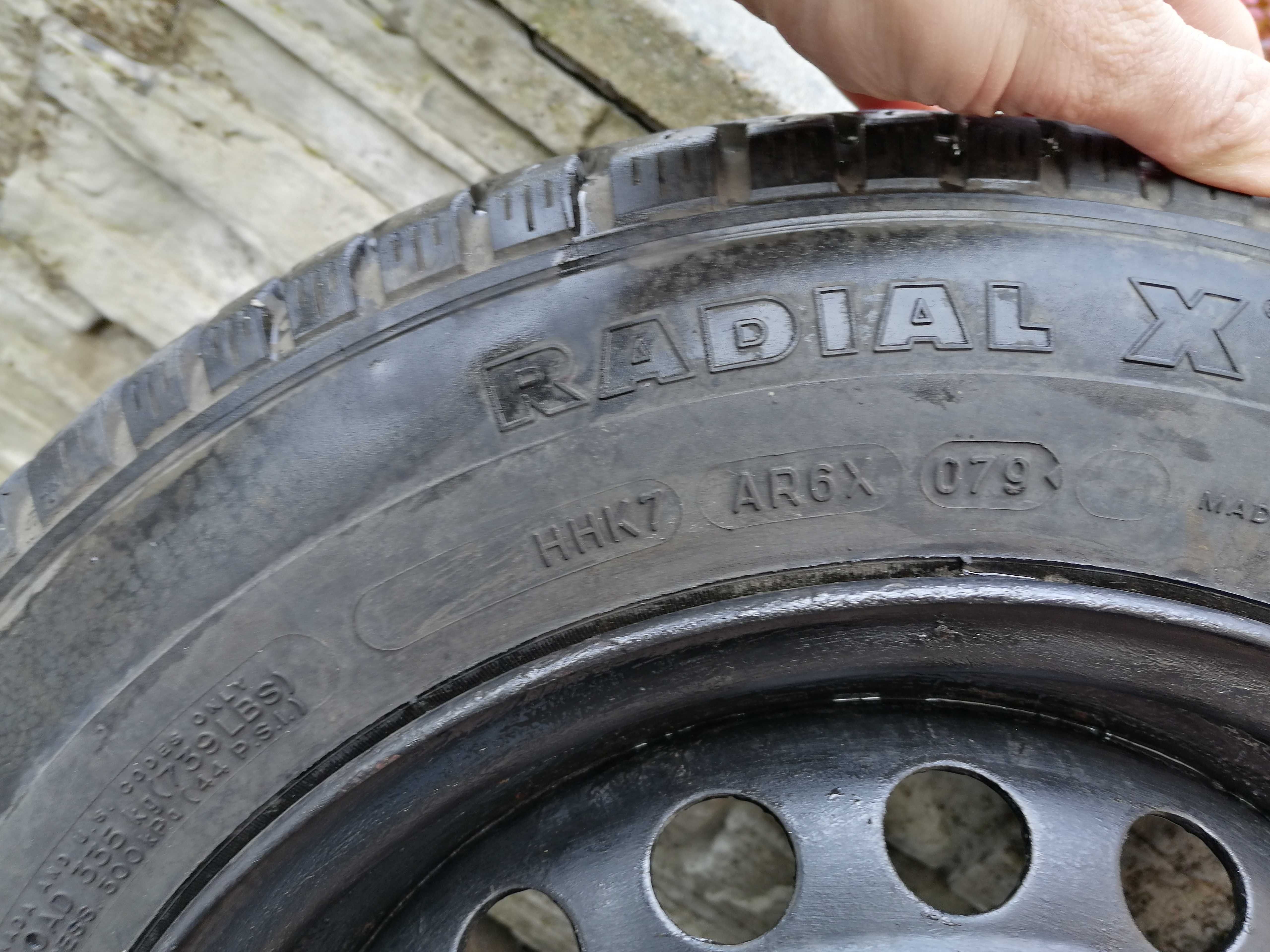 Koło dojazdowe 135/80 R13 Michelin 4x100