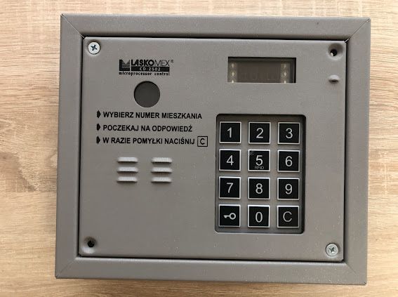 Panel zewnętrzny domofonu CP2503MR-2 Laskomex