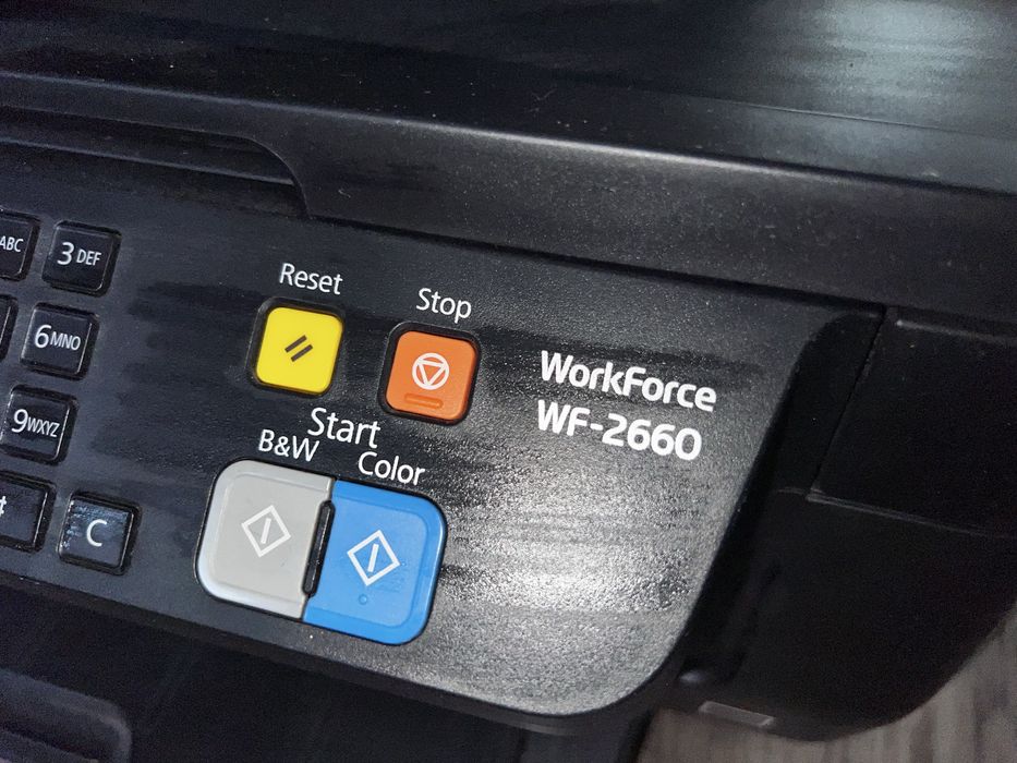 urzadzenie wielofunkcyjne epson wf-2660 drukarka + NOWE TUSZE