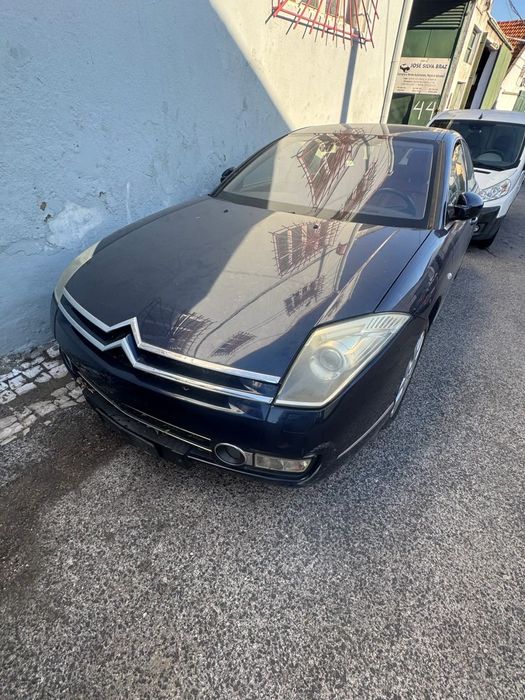 Citroen C6  2.7 HDi aut. 2007 ref motor: UHZ para peças