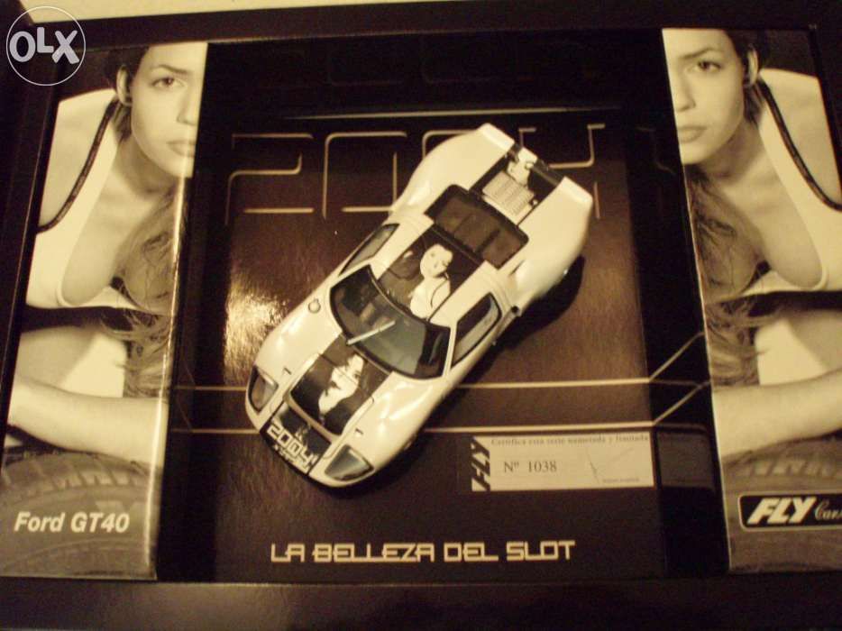 Slot fly 96033 ford gt40 2004 + cd limited 1/32