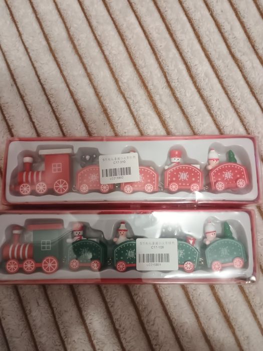 Поїзд різдвяний, потяг, новорічна іграшка, різдвяна ,різдвяний потяг
