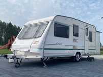 SWIFT Sterling Europa 500c  Rodzinna przyczepa z 2 sypialniami gotowa w podróż