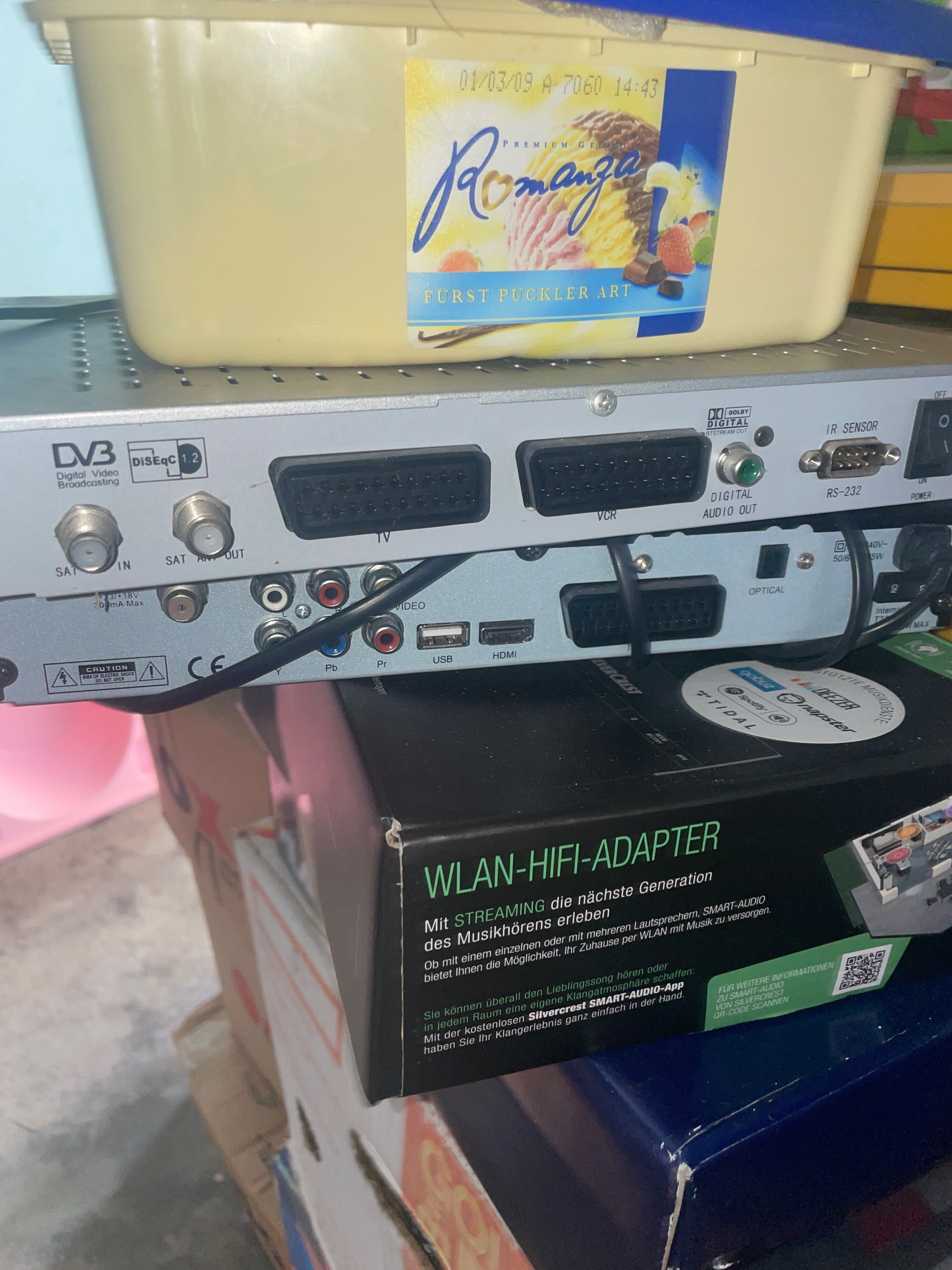 2 Receivers  satélite