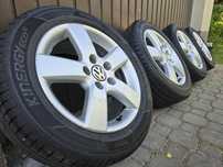 Felgi z oponami 205/55R16 VW Golf 5x112 Passat CC Jetta Touran Caddy