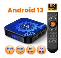 Смарт ТВ приставка Transpеed 8K  Андроид 13, 4Gb/32Gb IPTV Х96 x88